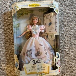 BRAND NEW VINTAGE COLLECTABLE Barbie The Tale of Peter Rabbit Doll